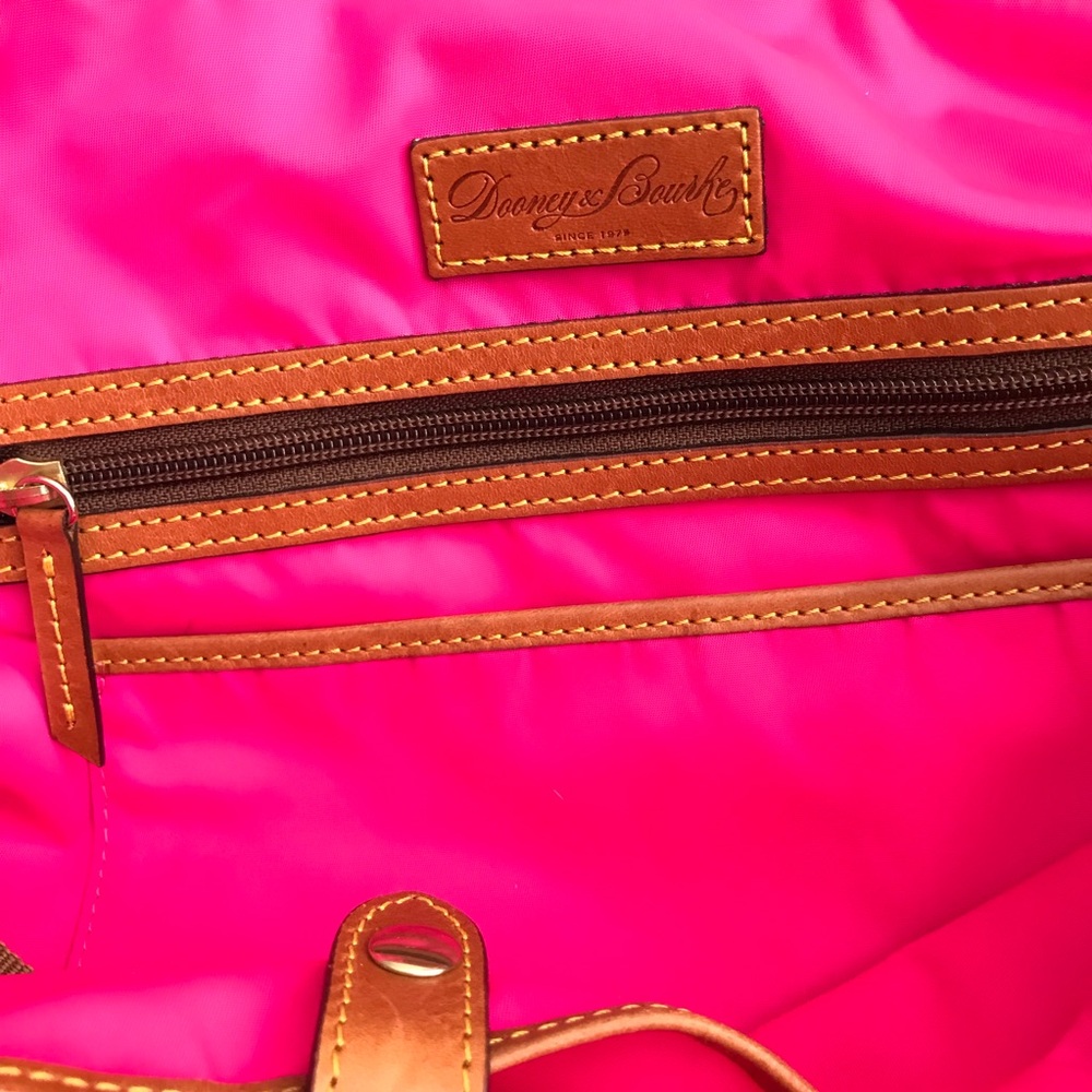 Dooney & Bourke Black and Tan Women Bag - Picture 14 of 16